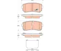 TRW Sada brzdovch destiek COTEC ‐ TRW GDB3474