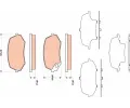 TRW Sada brzdov�ch desti�ek - kotou�ov� brzda&nbsp;&dash;&nbsp;TRW GDB3486
