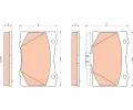 Sada brzdovch destiek TRW ‐ TRW GDB3498