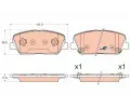 TRW Sada brzdovch destiek ‐ TRW GDB3582