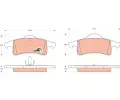 TRW Sada brzdovch destiek COTEC ‐ TRW GDB4127
