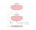 Sada brzdovch destiek TRW ‐ TRW GDB462