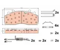 Sada brzdovch destiek TRW ‐ TRW GDB5095