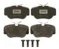 TRW Sada brzdovch destiek COTEC TRW GDB817, GDB817