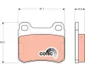 TRW Sada brzdovch destiek COTEC ‐ TRW GDB911