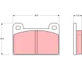 Sada brzdovch destiek TRW ‐ TRW GDB939