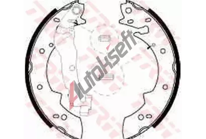 TRW Sada brzdovch elist TRW GS8524, GS8524