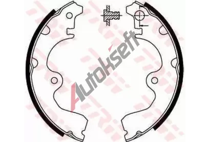 TRW Sada brzdovch elist TRW GS8554, GS8554