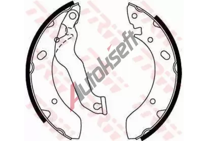 TRW Sada brzdovch elist TRW GS8569, GS8569