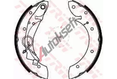 TRW Sada brzdovch elist TRW GS8635, GS8635