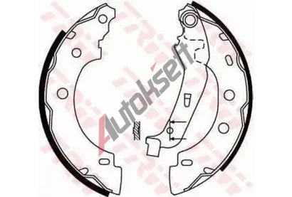 TRW Sada brzdovch elist TRW GS8650, GS8650