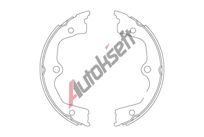 TRW Sada brzdov�ch �elist� parkovac� brzdy TRW GS8821, GS8821