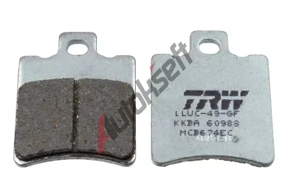 TRW Sada brzdov�ch desti�ek Organic Low Budget TRW MCB674EC, MCB674EC