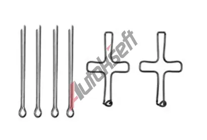 TRW Sada příslušenství - obložení kotoučové brzdy TRW PFK277, PFK277 TRW Sada příslušenství - obložení kotoučové brzdy TRW PFK277, PFK277