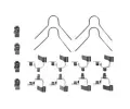 Sada psluenstv obloen kotouov brzdy TRW ‐ TRW PFK291