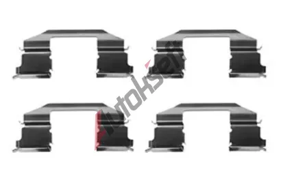 TRW Sada psluenstv - obloen kotouov brzdy TRW PFK383, PFK383