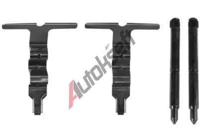 TRW Sada příslušenství - obložení kotoučové brzdy TRW PFK531, PFK531 TRW Sada příslušenství - obložení kotoučové brzdy TRW PFK531, PFK531
