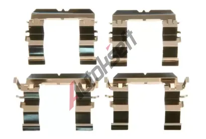 TRW Sada příslušenství - obložení kotoučové brzdy TRW PFK593, PFK593 TRW Sada příslušenství - obložení kotoučové brzdy TRW PFK593, PFK593