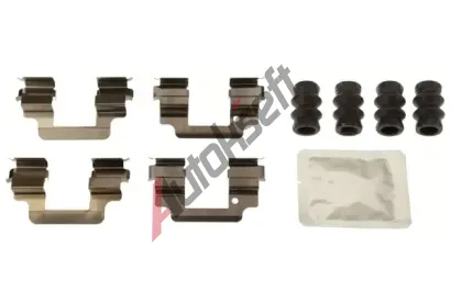 TRW Sada příslušenství obložení kotoučové brzdy TRW PFK643, PFK643  TRW Sada příslušenství obložení kotoučové brzdy TRW PFK643, PFK643