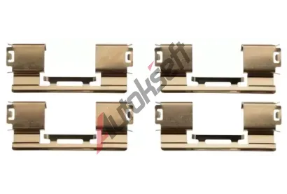 TRW Sada psluenstv obloen kotouov brzdy TRW PFK650, PFK650