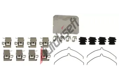 TRW Sada příslušenství obložení kotoučové brzdy TRW PFK690, PFK690  TRW Sada příslušenství obložení kotoučové brzdy TRW PFK690, PFK690