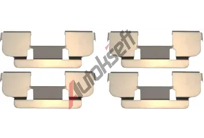 TRW Sada psluenstv obloen kotouov brzdy TRW PFK731, PFK731