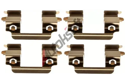 TRW Sada psluenstv obloen kotouov brzdy TRW PFK738, PFK738