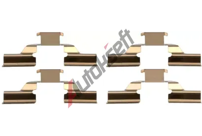 TRW Sada psluenstv obloen kotouov brzdy TRW PFK744, PFK744
