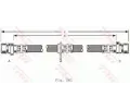 TRW Brzdov hadice - 380 mm ‐ TRW PHA367