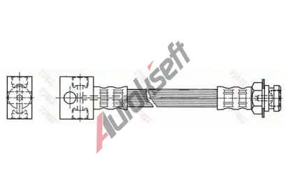 TRW Brzdov hadice - 344 mm TRW PHA389, PHA389