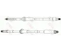 TRW Brzdov hadice TRW PHA597, PHA597