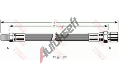 TRW Brzdov� hadice TRW PHB119, PHB119