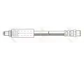 TRW Brzdov hadice - 240 mm TRW PHB238, PHB238