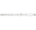 TRW Brzdov hadice - 490 mm TRW PHB301, PHB301