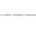 TRW Brzdov hadice - 498 mm TRW PHB346, PHB346
