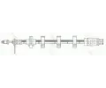 TRW Brzdov hadice - 577 mm TRW PHB367, PHB367