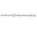 TRW Brzdov hadice - 504 mm TRW PHB409, PHB409