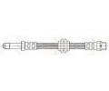 TRW Brzdov hadice - 450 mm TRW PHB426, PHB426