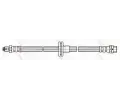 TRW Brzdov hadice - 510 mm TRW PHB442, PHB442