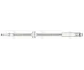 TRW Brzdov hadice - 445 mm TRW PHB503, PHB503