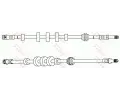 TRW Brzdov hadice - 520 mm TRW PHB617, PHB617
