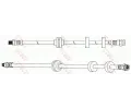 TRW Brzdov hadice TRW PHB646, PHB646
