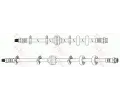 TRW Brzdov hadice TRW PHB648, PHB648