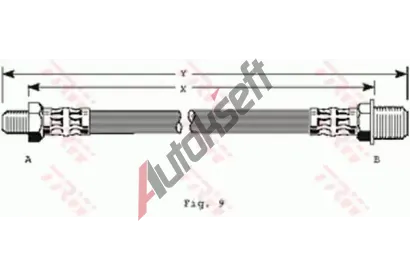 TRW Brzdov hadice TRW PHC149, PHC149