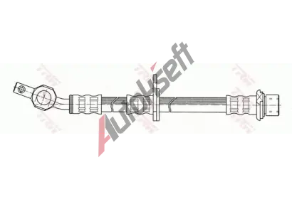 TRW Brzdov hadice - 498 mm TRW PHD374, PHD374