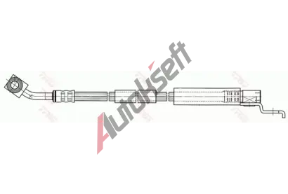 TRW Brzdov hadice - 454 mm TRW PHD442, PHD442