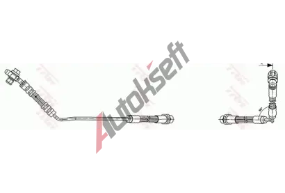TRW Brzdov hadice - 510 mm TRW PHD490, PHD490