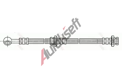 TRW Brzdov hadice - 595 mm TRW PHD497, PHD497