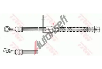 TRW Brzdov hadice - 520 mm TRW PHD958, PHD958