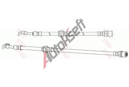 TRW Brzdov hadice - 445 mm TRW PHD991, PHD991